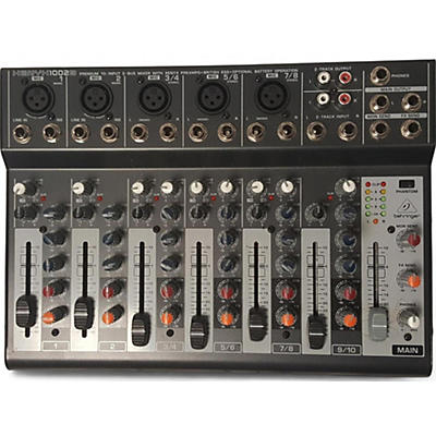 Used Behringer Xenyx 1002B 5-Channel Unpowered Mixer