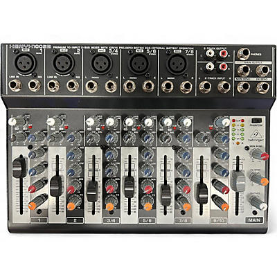 Used Behringer Xenyx 1002B 5-Channel Unpowered Mixer