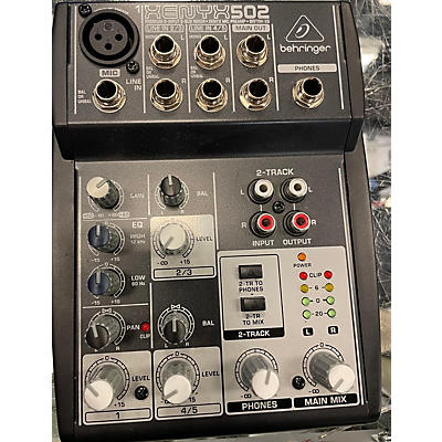 Behringer Used Behringer Xenyx 502 Unpowered Mixer