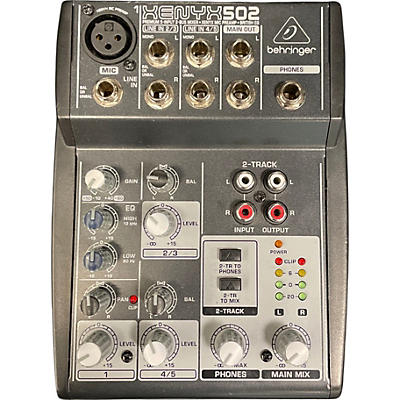 Used Behringer Xenyx 502 Unpowered Mixer