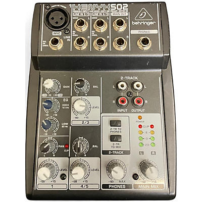 Used Behringer Xenyx 502 Unpowered Mixer