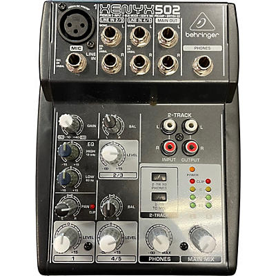 Used Behringer Xenyx 502 Unpowered Mixer