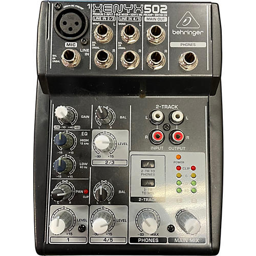Used Behringer Xenyx 502 Unpowered Mixer