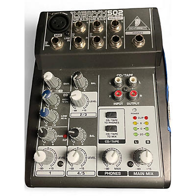 Used Behringer Xenyx 502 Unpowered Mixer