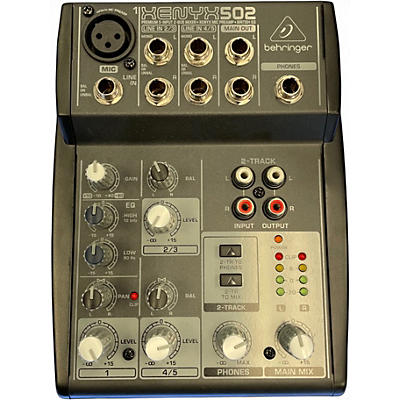 Used Behringer Xenyx 502 Unpowered Mixer
