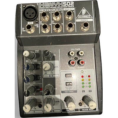 Used Behringer Xenyx 502 Unpowered Mixer