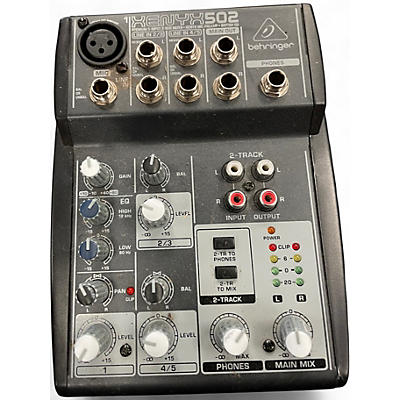 Used Behringer Xenyx 502 Unpowered Mixer