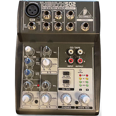 Used Behringer Xenyx 502 Unpowered Mixer
