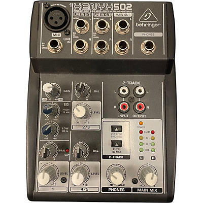 Used Behringer Xenyx 502 Unpowered Mixer