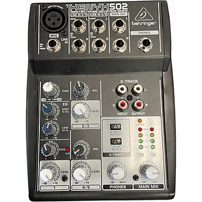 Used Behringer Xenyx 502 Unpowered Mixer