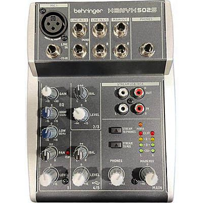 Used Behringer Xenyx 502S Unpowered Mixer