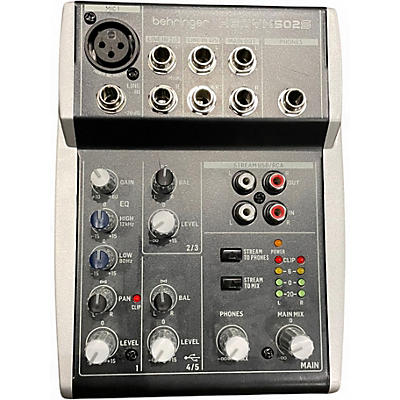 Used Behringer Xenyx 502S Unpowered Mixer