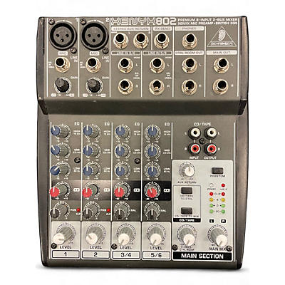 Used Behringer Xenyx 802 Powered Mixer