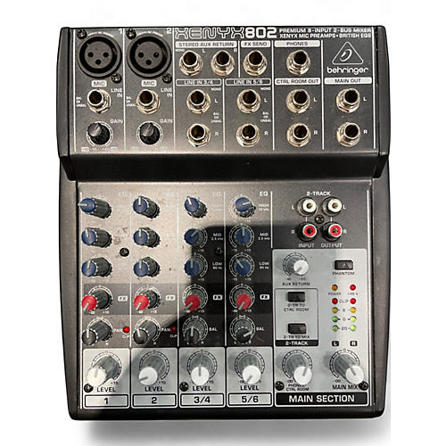 Behringer Used Behringer Xenyx 802 Unpowered Mixer