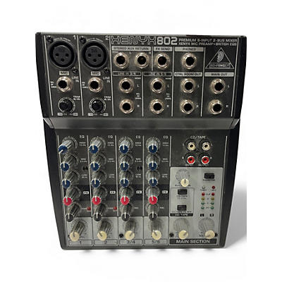 Used Behringer Xenyx 802 Unpowered Mixer