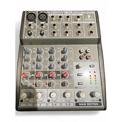 Used Behringer Xenyx 802 Unpowered Mixer