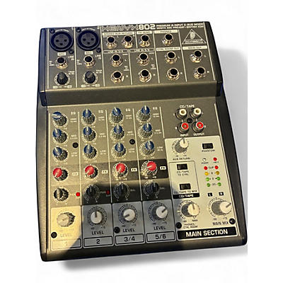 Used Behringer Xenyx 802 Unpowered Mixer