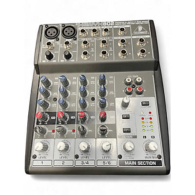 Used Behringer Xenyx 802 Unpowered Mixer