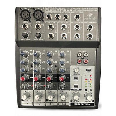 Used Behringer Xenyx 802 Unpowered Mixer