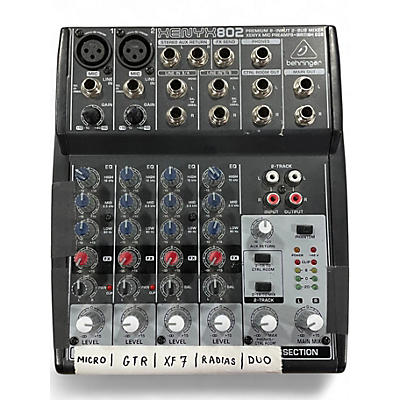 Used Behringer Xenyx 802 Unpowered Mixer