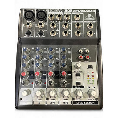Used Behringer Xenyx 802 Unpowered Mixer