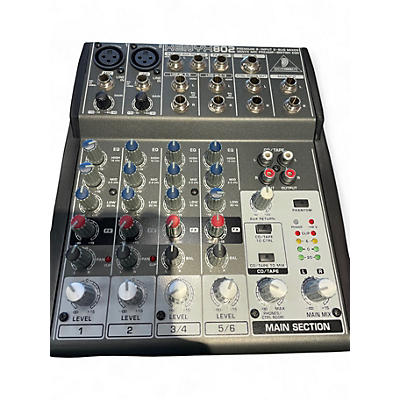 Used Behringer Xenyx 802 Unpowered Mixer