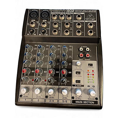 Used Behringer Xenyx 802 Unpowered Mixer