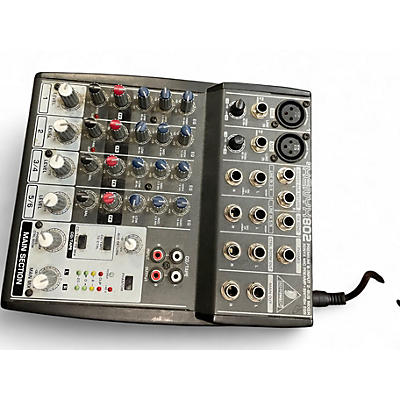 Used Behringer Xenyx 802 Unpowered Mixer