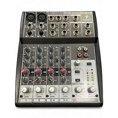 Used Behringer Xenyx 802 Unpowered Mixer