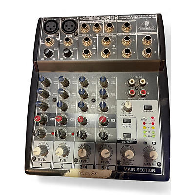Used Behringer Xenyx 802 Unpowered Mixer