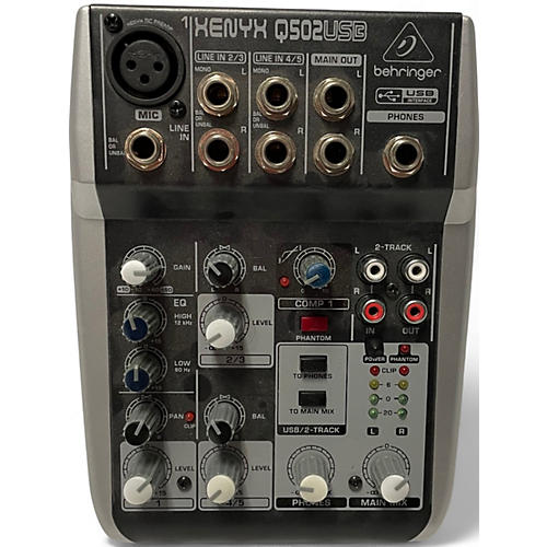 Behringer Used Behringer Xenyx Q502USB Unpowered Mixer