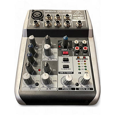 Used Behringer Xenyx Q502USB Unpowered Mixer