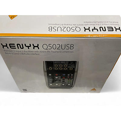 Used Behringer Xenyx Q502USB Unpowered Mixer