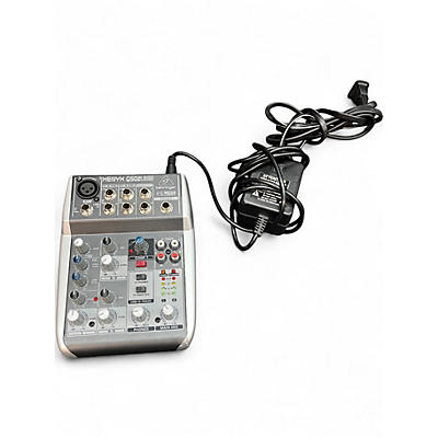 Used Behringer Xenyx Q502USB Unpowered Mixer