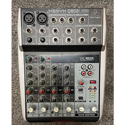 Behringer Used Behringer Xenyx Q802USB Unpowered Mixer