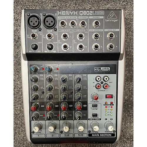 Behringer Used Behringer Xenyx Q802USB Unpowered Mixer