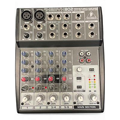 Used Behringer Xenyx Q802USB Unpowered Mixer