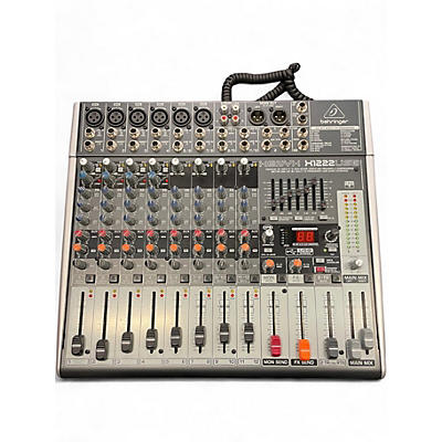 Used Behringer Xenyx X1222USB Unpowered Mixer