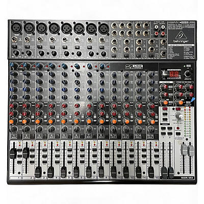 Used Behringer Xenyx X2222USB Unpowered Mixer