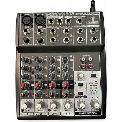 Used Behringer Xenyx802 Unpowered Mixer