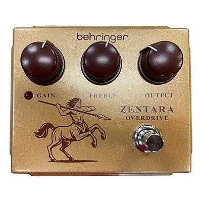 Used Behringer Zentara Overdrive Effect Pedal