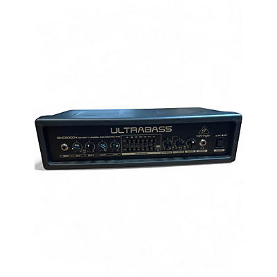 Used Behringer bXD3000H Bass Amp Head