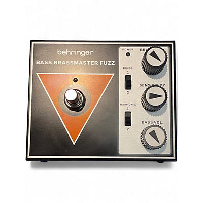 Used Behringer bass brassmaster fuzz Effect Pedal