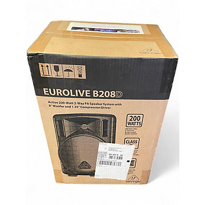 Used Behringer eurolive b208d Powered Speaker
