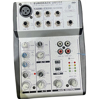 Used Behringer eurorack UB502 Powered Mixer