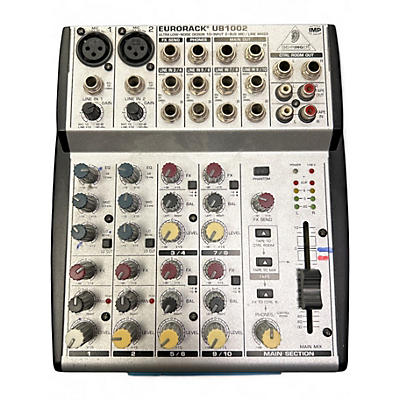 Used Behringer eurorack ub1002 Powered Mixer
