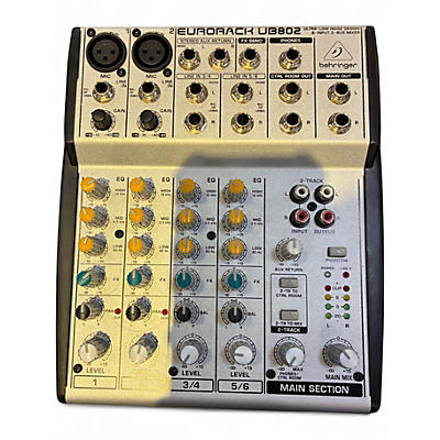 Used Behringer eurorack ub802 Unpowered Mixer
