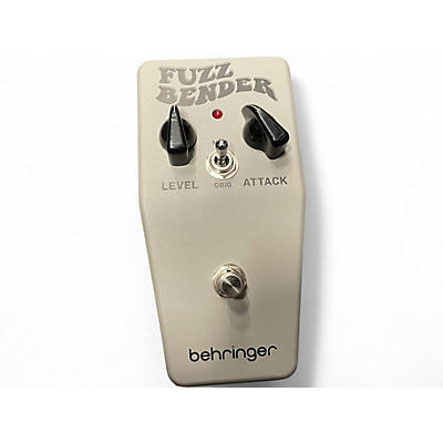 Used Behringer fuzz bender Effect Pedal