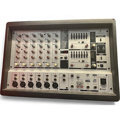 Used Behringer pmh660m Powered Mixer