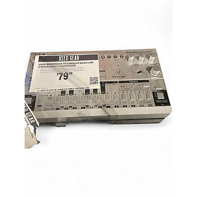 Used Behringer td3 analog bass line synthesizer Synthesizer